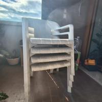 tavolo +4 sedie da giardino/terrazzo