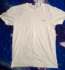 T-Shirt KAPPA bianca mis. L Usata Perfetta