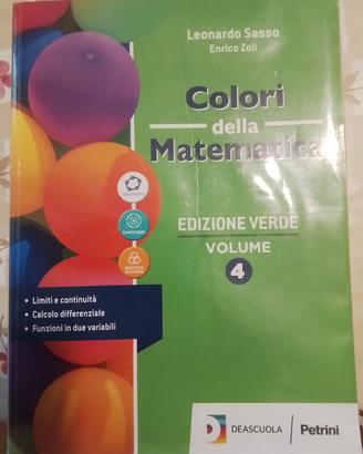 Colori della matematica vol.4