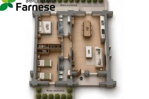 Appartamento di 94 m² con 3 locali e box auto a Po