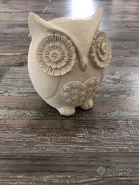 Gufo Decorativo – Stile Shabby Chic