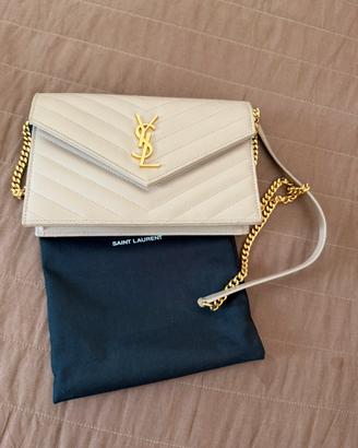 Pochette envelope Saint Laurent originale