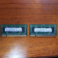 2x Samsung 512MB PC2-5300 RAM