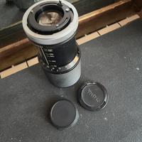 Zoom Vivitar + duplicatore di focale attacco Canon