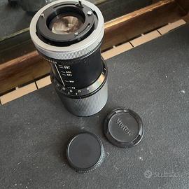 Zoom Vivitar + duplicatore di focale attacco Canon