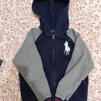 Felpa cappuccio bambino polo Ralph Lauren