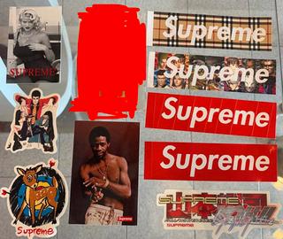 Lotto Adesivi Supreme 10pz