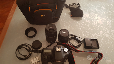 Canon EOS 50D +2 obbiettivi Canon +accessori vari