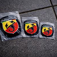 adesivi Abarth cofano macchina Fiat 