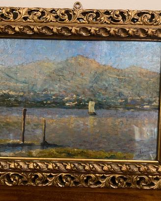 Dipinto ‘800 Annunzio Barchi
