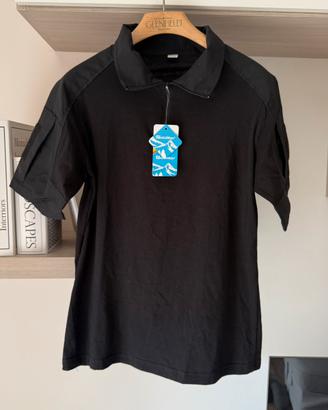 T shirt tattica uomo nera