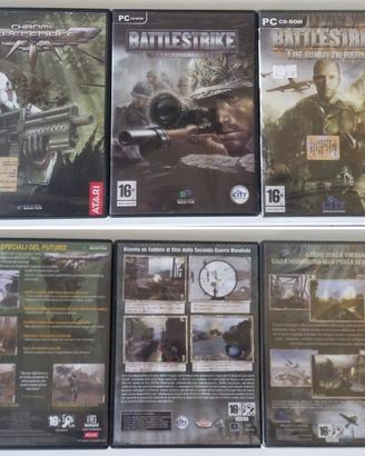 Lotto 3 giochi PC Chrome Specforce e 2 Battlestrik