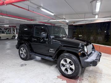 Jeep Wrangler 2.8 CRD 200cv Sahara - GANCIO TRAINO