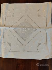 copri cuscino ricamato 