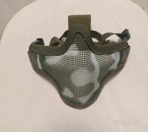 maschera protettiva per soft air