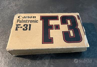 CANON F-31 pocket VINTAGE Calculator