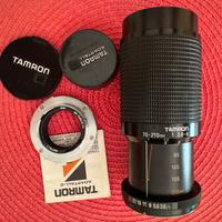 TAMRON  70-210mm  + anello Adaptall 2 per Olympus
