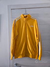 Felpa adidas giallo