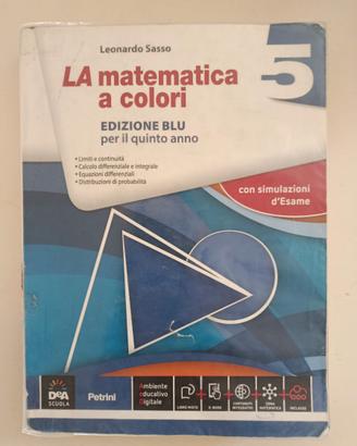 libro LA matematica a colori 5