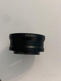 Anello adattatore M42 a sony
