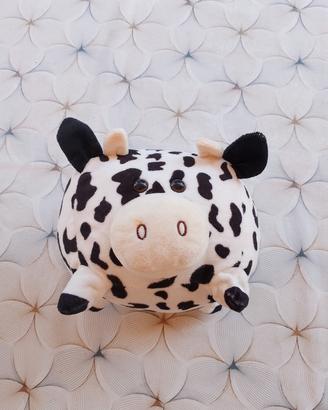 peluche da bambini a forma di mucca rotonda