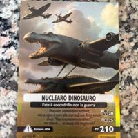 Carta brainrot NUCLEARO DINOSAURO NUM 66/150