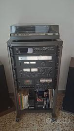 Impianto stereo HI-FI Fisher anni 80'