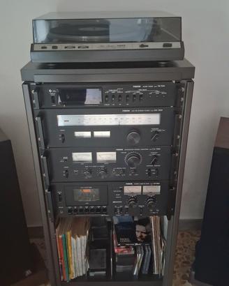 Impianto stereo HI-FI Fisher anni 80'