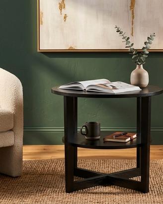 IKEA VEJMON (Ø 60 cm) – Nero/Marrone Scuro