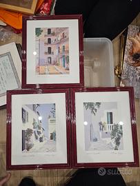 quadretti con dipinti di Giorgio Luppini
