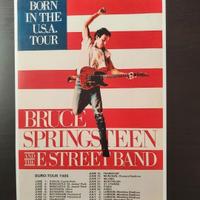 Poster "Bruce Springsteen" Born In The USA TOUR 85