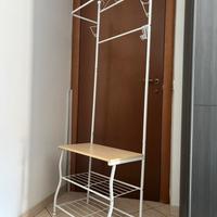 scarpiera e appendiabiti