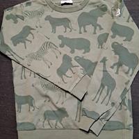 Felpa verde militare Moncler