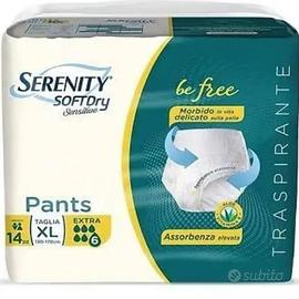 Pants Serenity taglia XL 4 confezioni