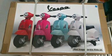 Vespa Mini Moto Elettrica 3+