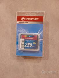 Compact flash transcend 256mb