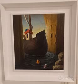 Ciro Palumbo Olio su tela 45x40 Archiviato