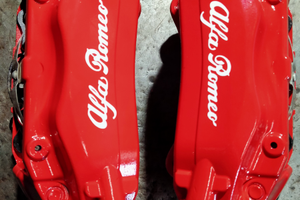 Pinze AlfaRomeo 166 per Upgrade impianto frenante