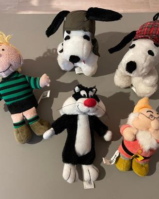 Peluche Disney, Ninja Turtles, ... da collezione