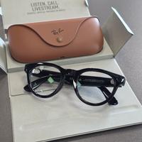 Ray-Ban Meta Headliner Shiny Black transitions