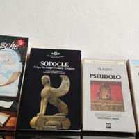 4 libri Nietzsche Sofocle Plauto Schopenhauer