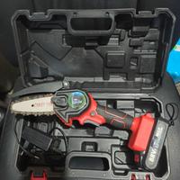 ILS-OM Potatore Mini Elettrosega 24V a Batteria