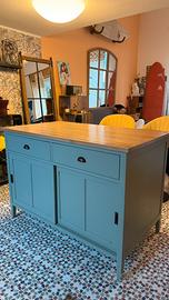 Isola cucina Maisons du Monde 130x75 stile boho