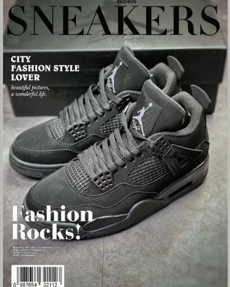 Jordan 4 Retro Black Cat Taglia 39