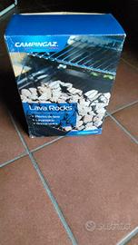 PIETRA VULCANICA ROCCIA LAVICA PER BARBECUE A GAS