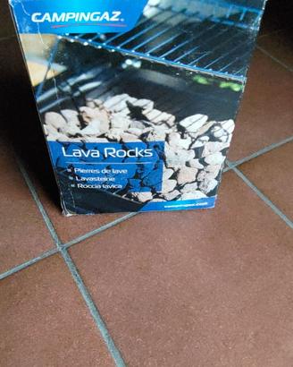 PIETRA VULCANICA ROCCIA LAVICA PER BARBECUE A GAS