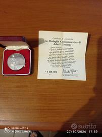 Medaglia commemorativa J.F. Kennedy