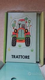 Gioco montessori flashcards