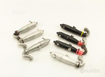 Silenziatore Marmitta per motori 1:10 da gara-Usat