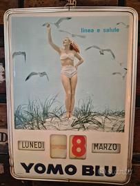 **Calendario Perpetuo Roy Vercelli Donna Pin Up